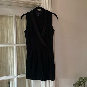 Tuxedo style romper, size small